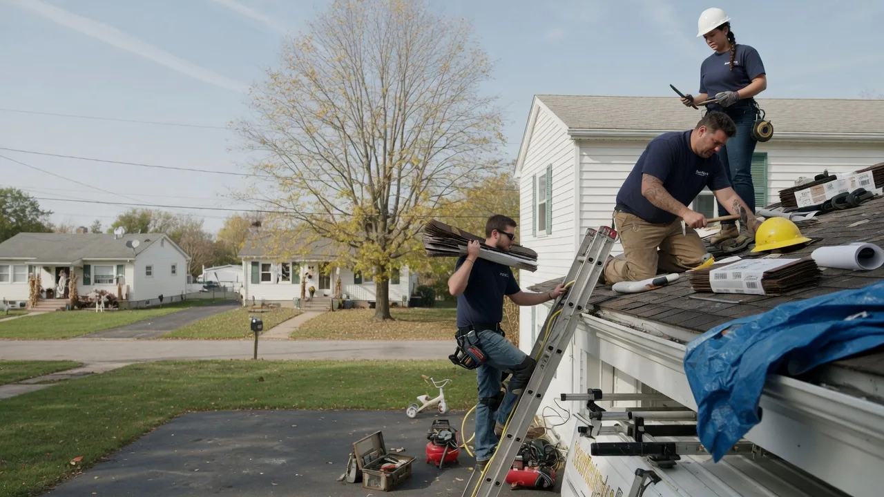 Local Roofing Contractors in East Peoria, IL near me